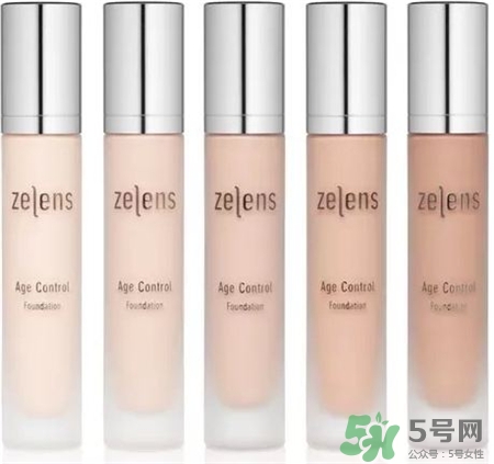 zelens粉底液色號 zelens粉底液試色