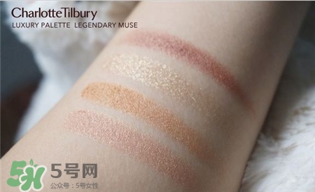 Charlotte Tilbury限量星星眼影試色 ct星星限量四色眼影試色