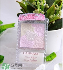 canmake花瓣高光怎么用？canmake花瓣雕刻高光使用方法