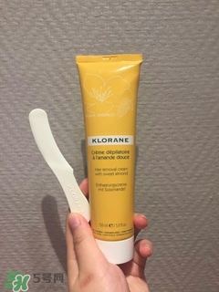 klorane脫毛膏怎么用?klorane脫毛膏使用方法