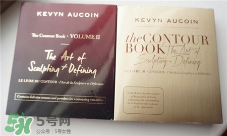 kevyn aucoin修容書一代二代區(qū)別_ka修容書對(duì)比圖