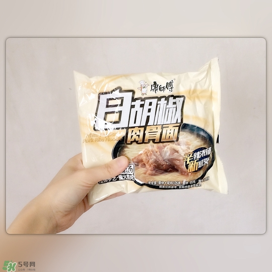 康師傅白胡椒肉骨面好吃嗎？康師傅白胡椒方便面味道怎樣