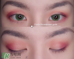 huda beauty眼影怎么畫？huda beauty眼影盤教程