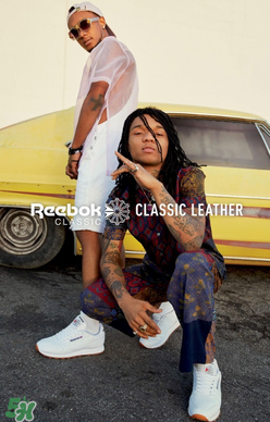 reebok黑色披頭士聯(lián)名classic leather運動鞋怎么樣_好看嗎？