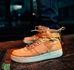 nike sf af1 mid空軍一號(hào)蘑菇色上腳效果怎么樣？