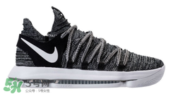 nike kd 10 oreo多少錢？耐克杜蘭特10代奧利奧配色專柜價格