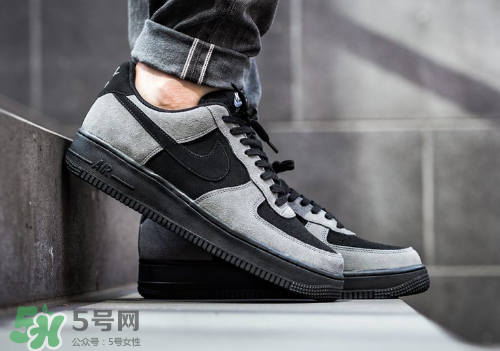 nike air force 1 low黑灰配色上腳怎么樣_好看嗎？