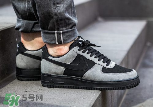 nike air force 1 low黑灰配色上腳怎么樣_好看嗎？