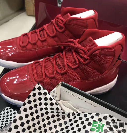 air jordan 11 gym red安東尼全紅配色實物怎么樣？