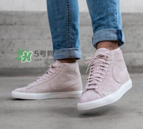 nike blazer mid粉色麂皮多少錢_在哪買？