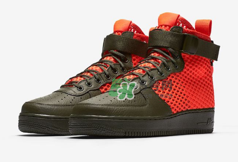 nike sf-af1 mid空軍一號網(wǎng)眼撞色款什么時候發(fā)售？