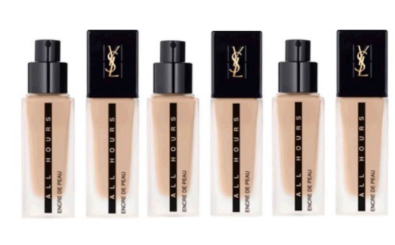 YSL恒久完美無瑕粉底液色號 YSL2017秋冬新款粉底液試色