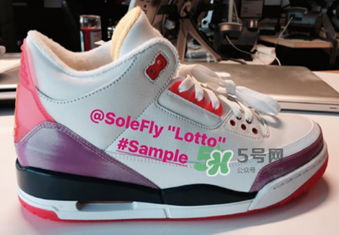 solefly與air jordan 3 lotto聯(lián)名火烈鳥球鞋在哪買？