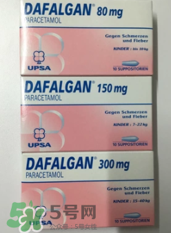 dafalgan退燒栓怎么用？dafalgan退燒栓使用說明