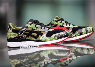 atmos與asics tiger green camo聯(lián)名怎么樣_測評