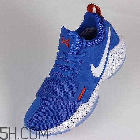 nike pg1 blue suede實物什么樣？