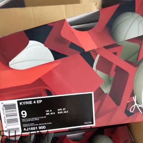 nike kyrie 4 multi color鴛鴦配色實(shí)物諜照什么樣？