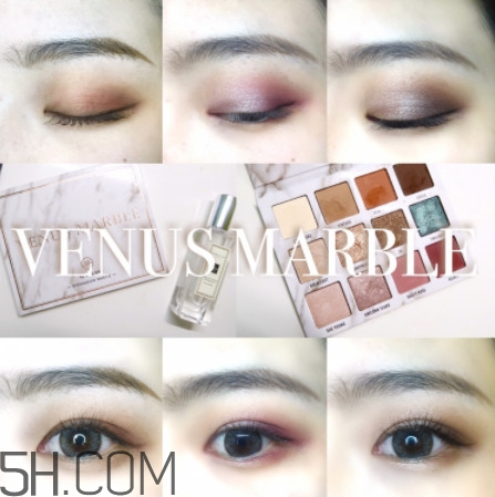 venus marble眼影怎么用 3種畫法教程