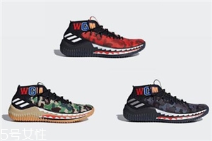 bape與adidas dame 4聯(lián)名有哪幾款_多少錢？